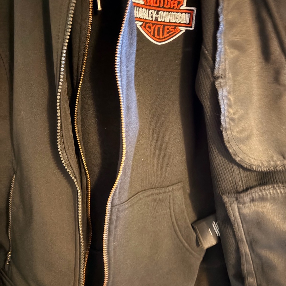 Harley-Davidson Black and Orange women’s Jacket - Picture 5 of 6